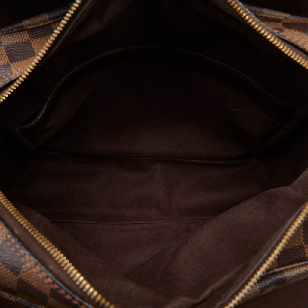 Louis Vuitton Damier Brown Pvc Leather Shoulder Bag