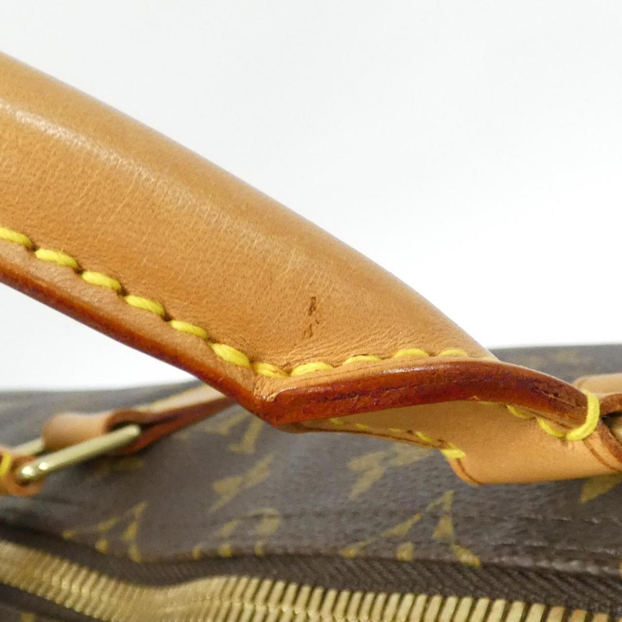 Louis Vuitton Brown Coated Canvas Boston Bag