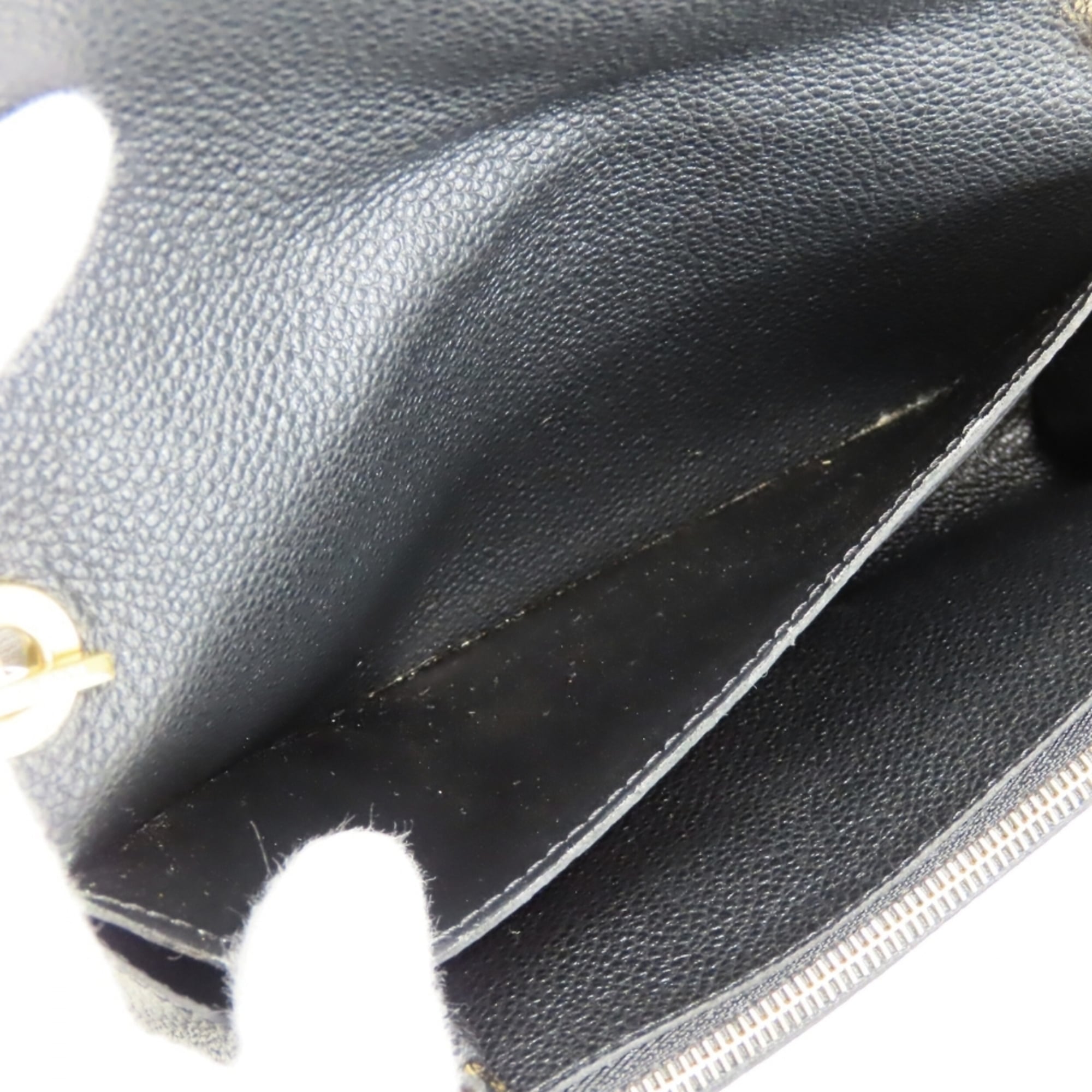 Louis Vuitton Noir Monogram Empreinte Pochette Shoulder Bag