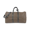 Louis Vuitton Marron Coated Canvas Boston Bag
