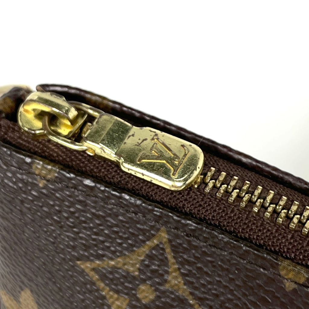 Louis Vuitton Brown Monogram Pochette Pouch