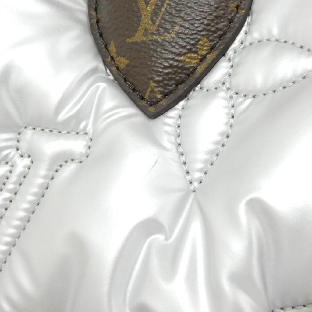 Louis Vuitton Metallic Metallic Silver Boston Bag