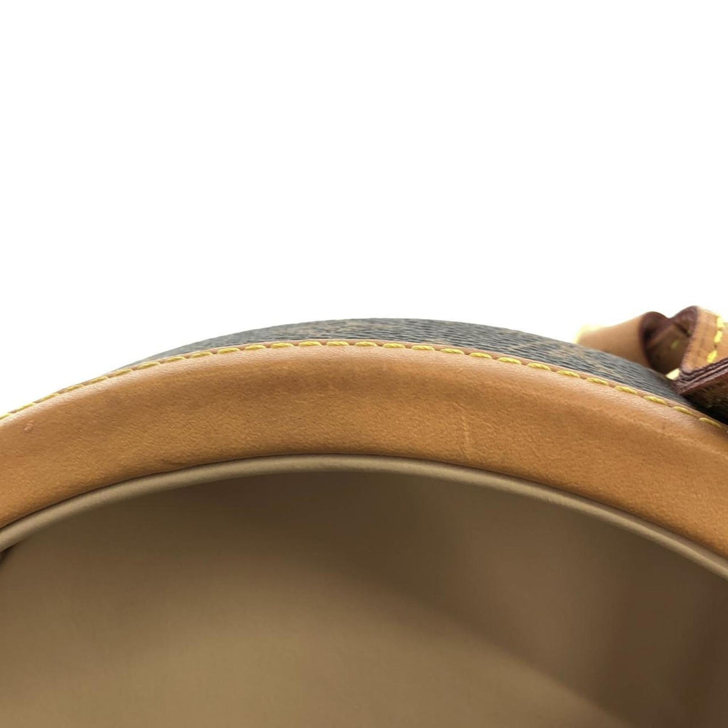 Louis Vuitton Marron Coated Canvas Handbag