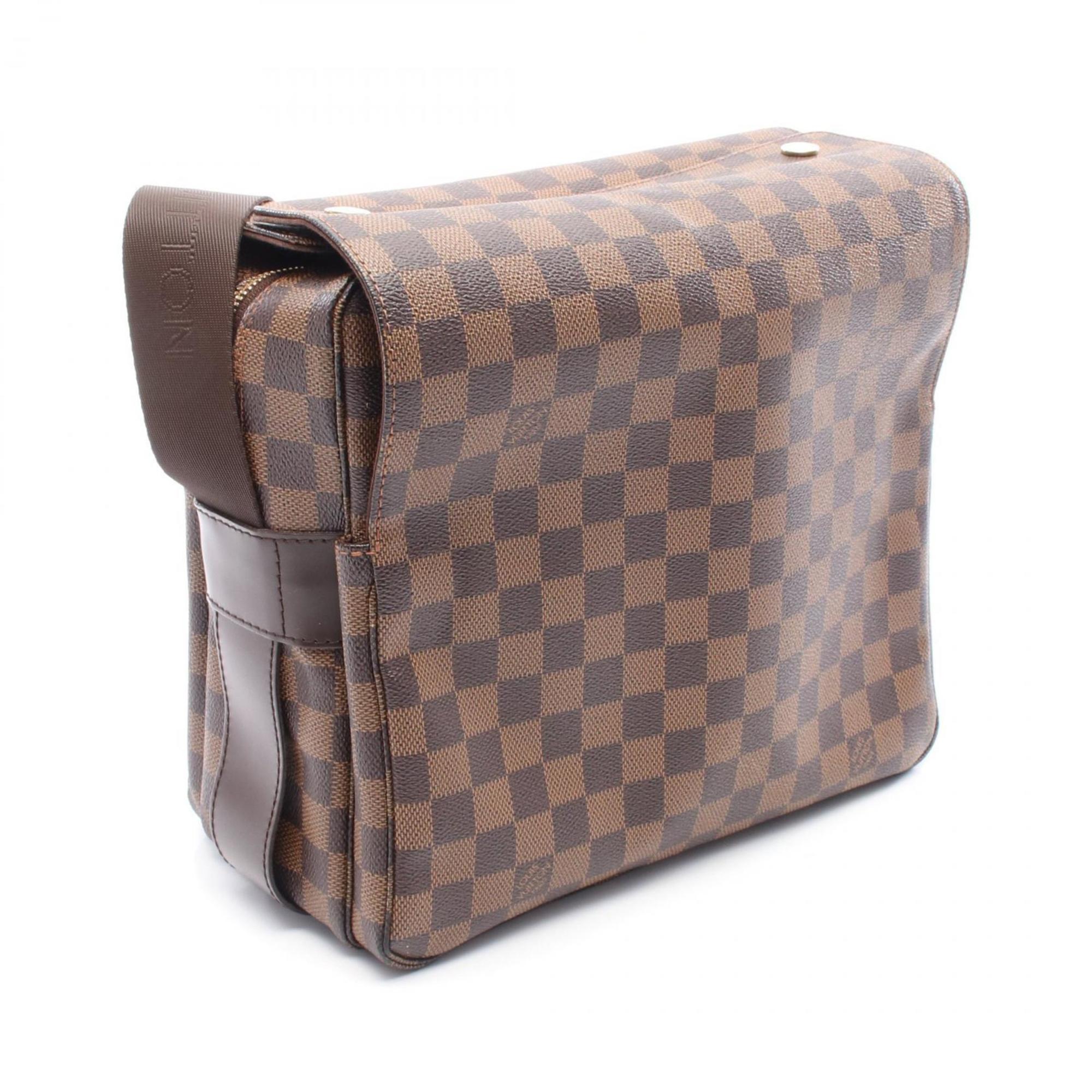 Louis Vuitton Brown Ebene Coated Canvas Leather Shoulder Bag
