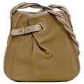 Chloé Beige Brown Leather Shoulder Bag (Pre-Owned)