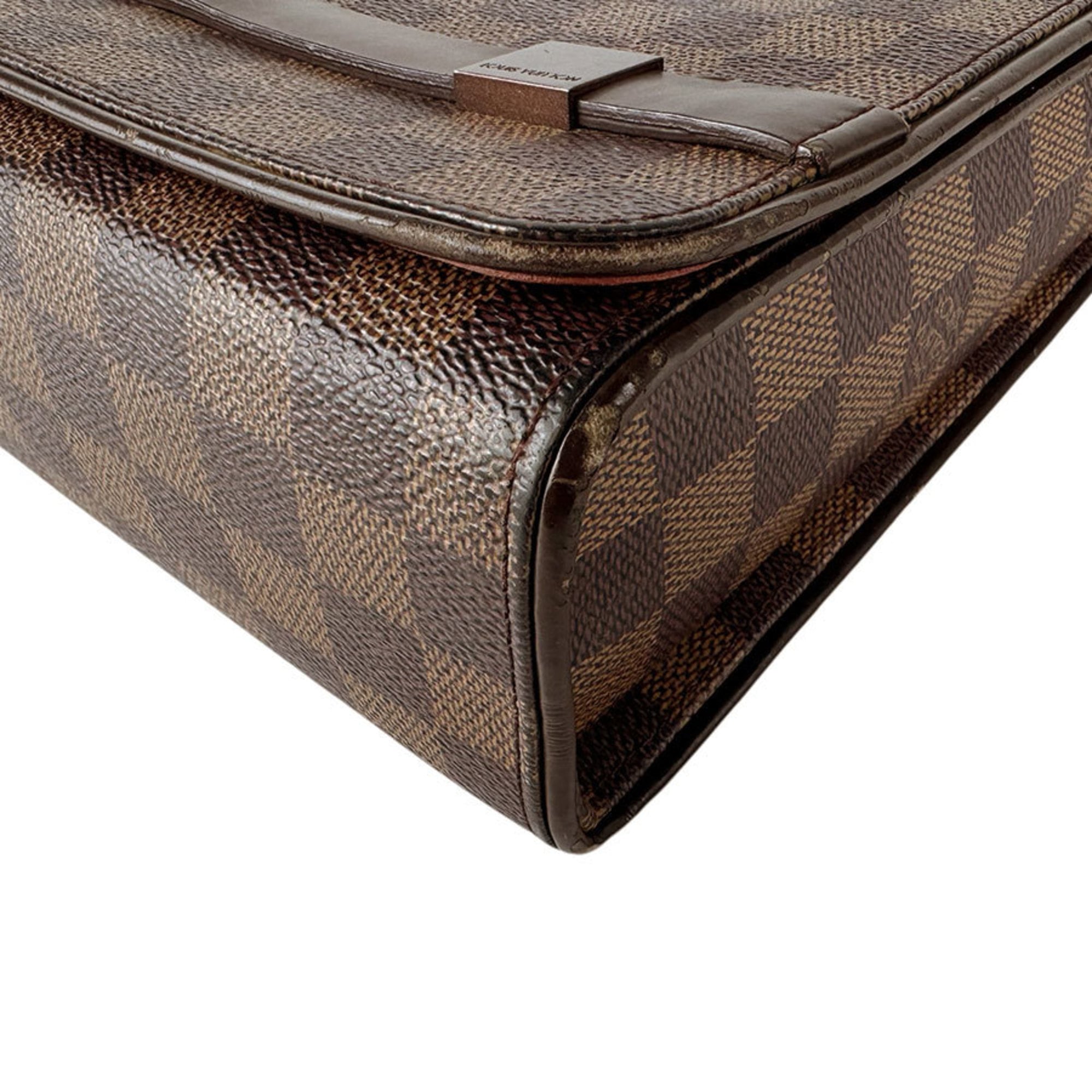 Louis Vuitton Damier Canvas Ebene Damier Canvas Shoulder Bag