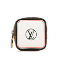 Louis Vuitton Brown Multi-Color Pvc Leather Pouch