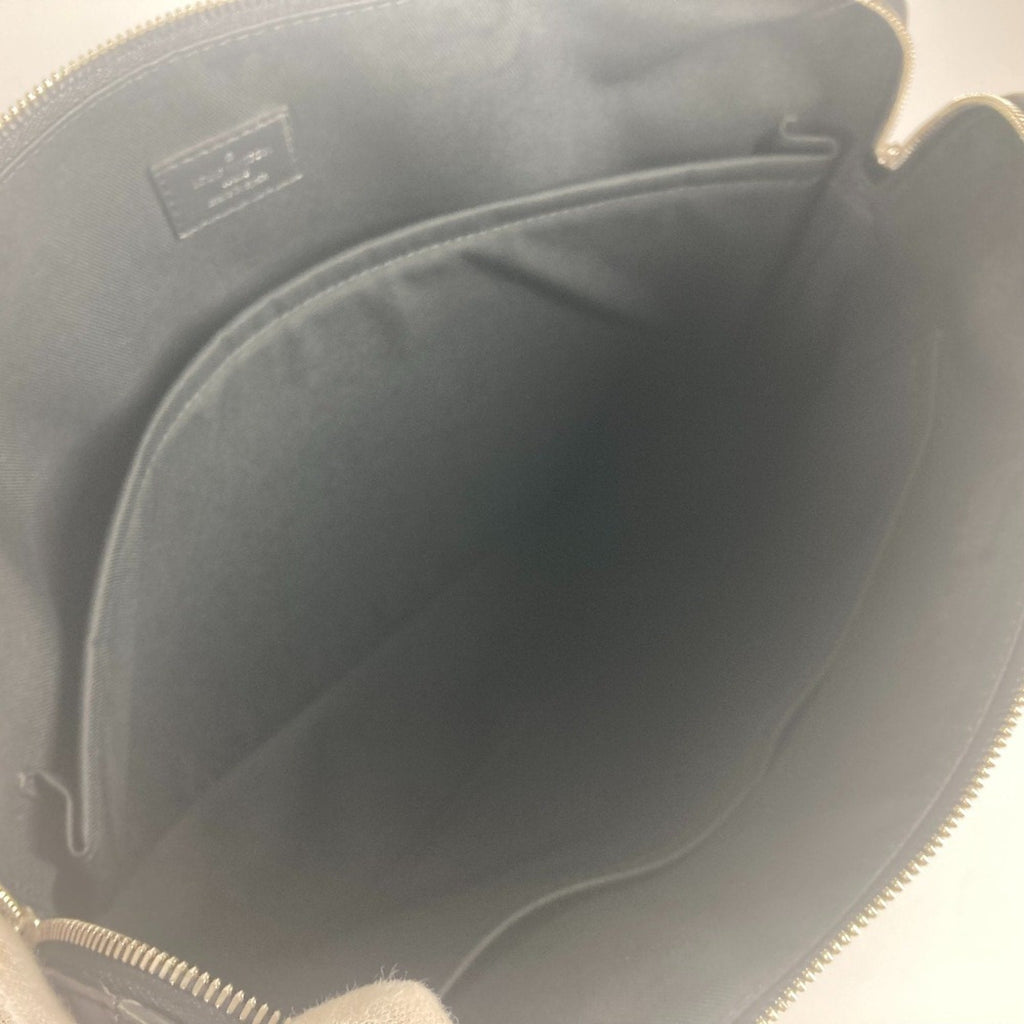 Louis Vuitton Black Noir Epi Leather Briefcase Tote Bag