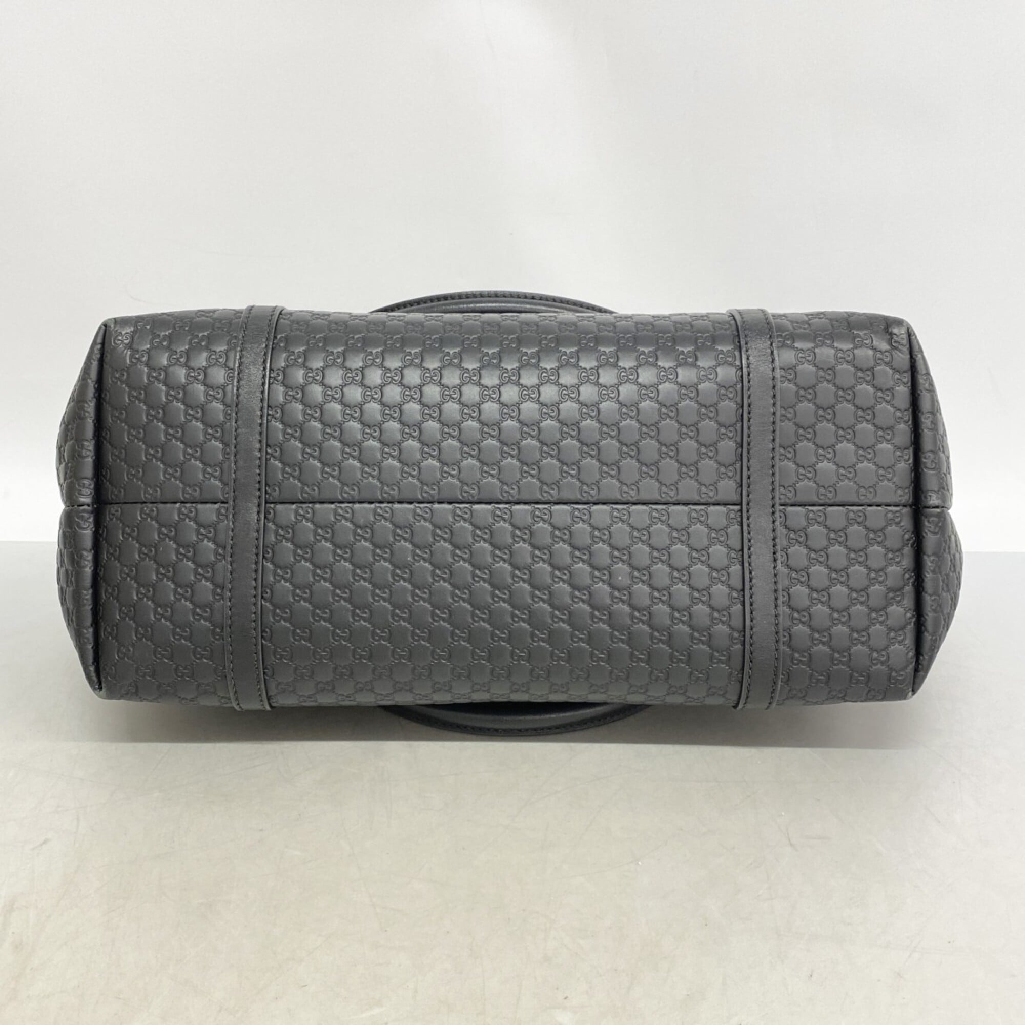Gucci Black Leather Tote Bag (Pre-Owned)