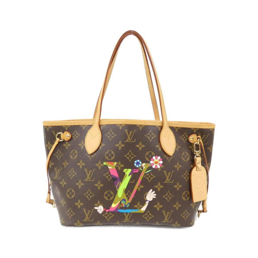 Louis Vuitton Brown Coated Canvas Handbag
