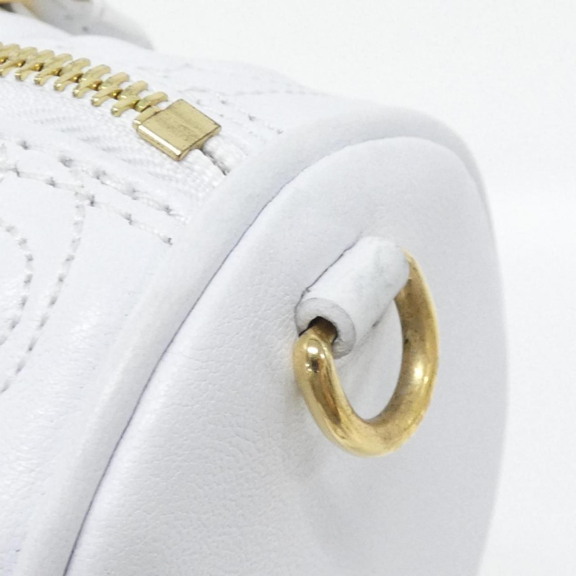 Louis Vuitton Gold Leather Shoulder Bag