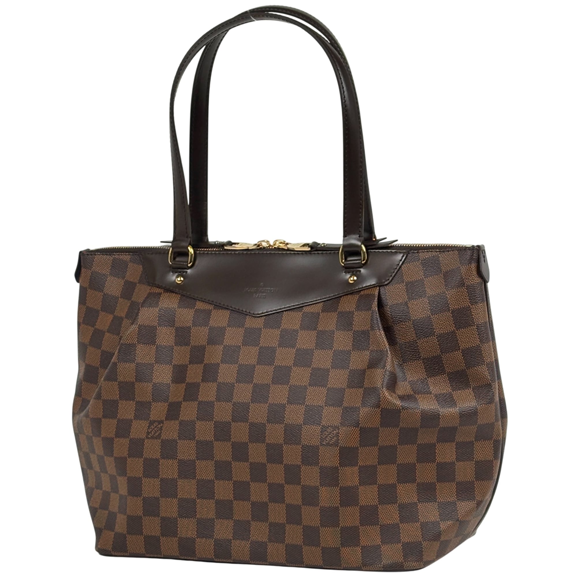 Louis Vuitton Brown Shoulder Bag Tote Bag