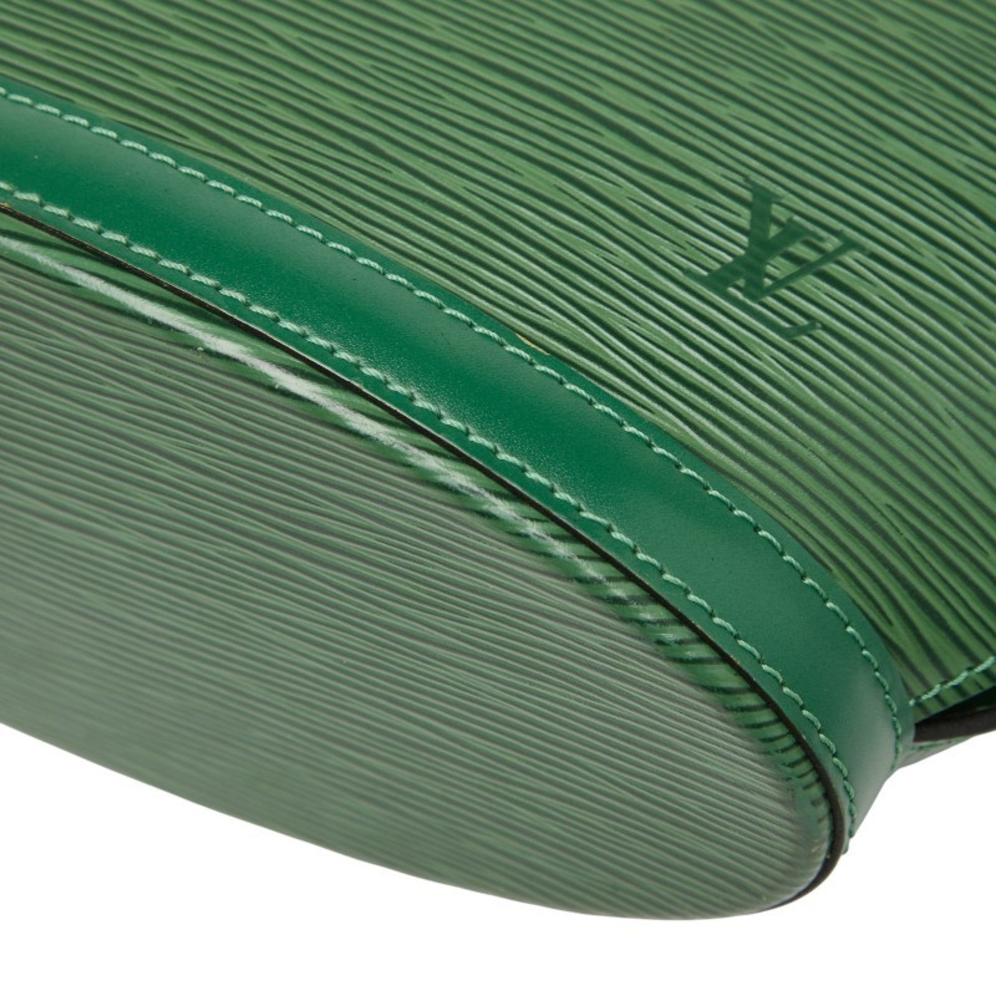 Louis Vuitton Epi Borneo Green Leather Handbag Shoulder Bag