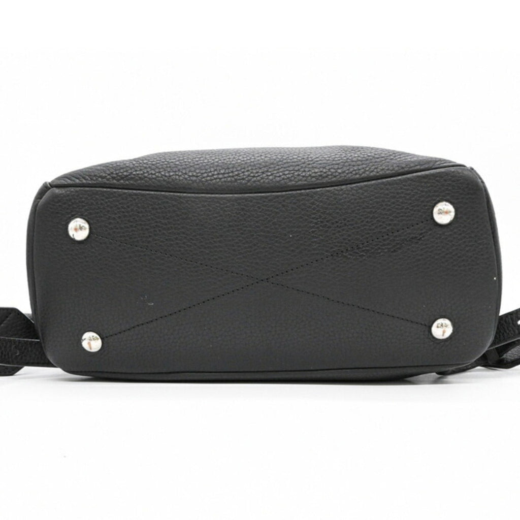 Louis Vuitton Black Leather Backpack