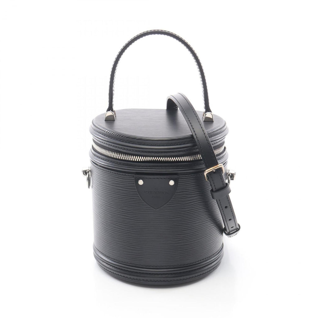 Louis Vuitton Black Noir Epi Leather Handbag