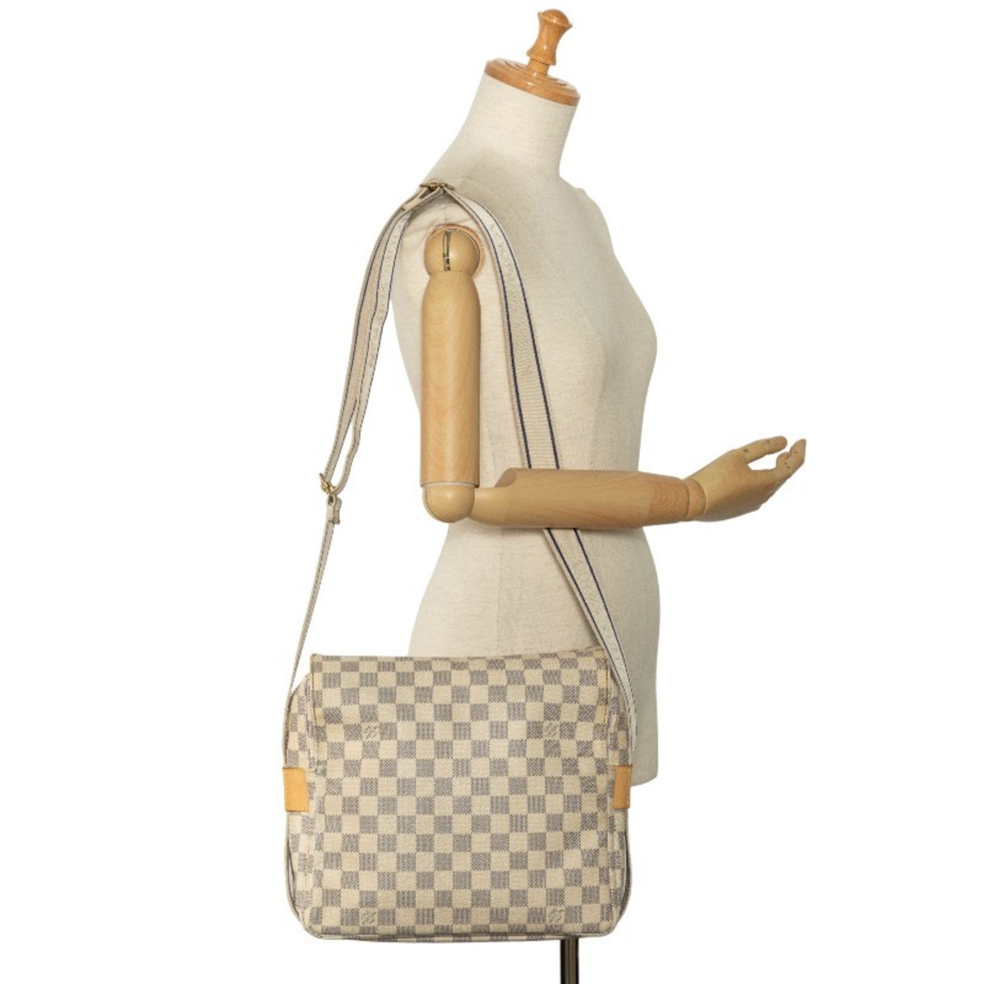 Louis Vuitton White Pvc Shoulder Bag
