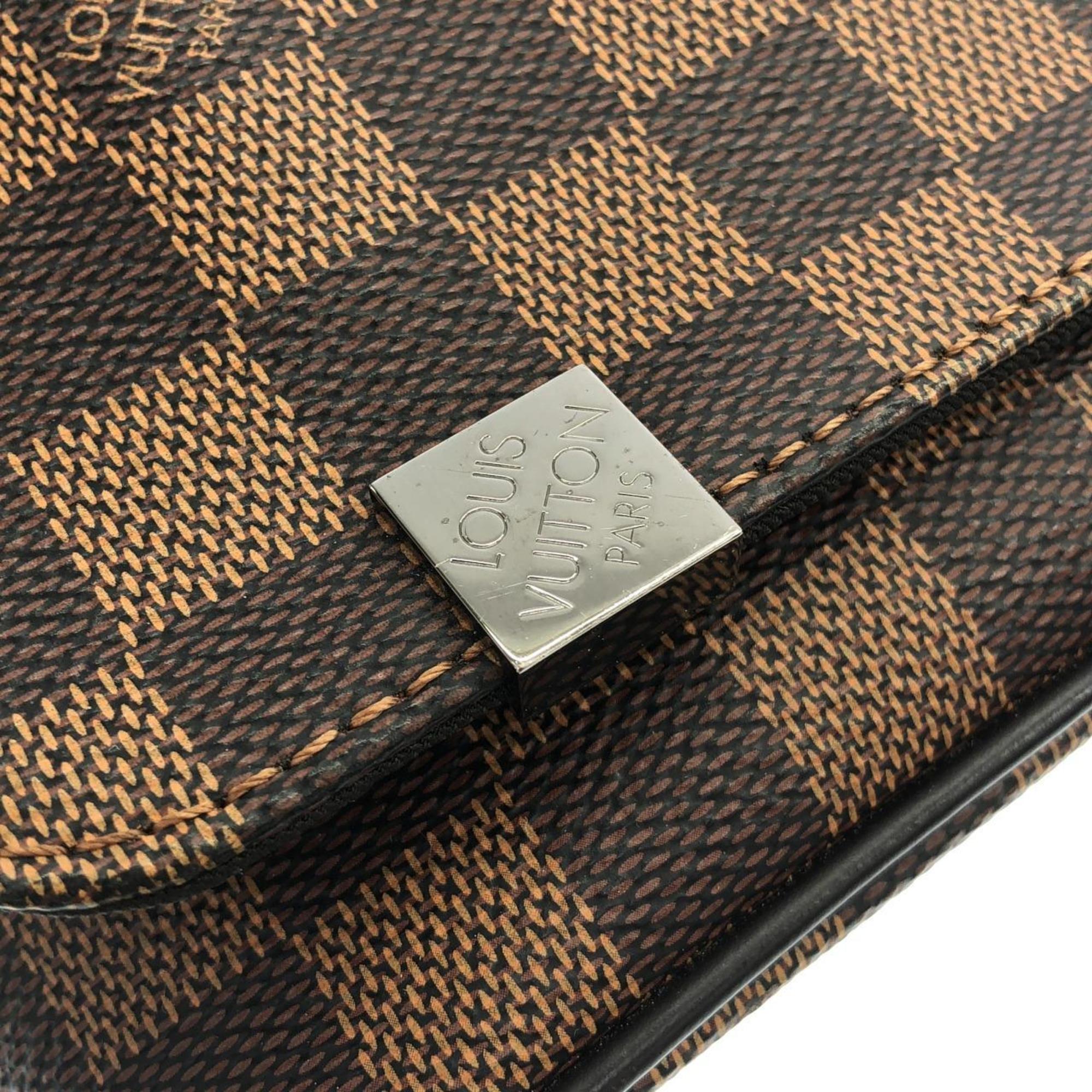 Louis Vuitton Ebene Coated Canvas Shoulder Bag