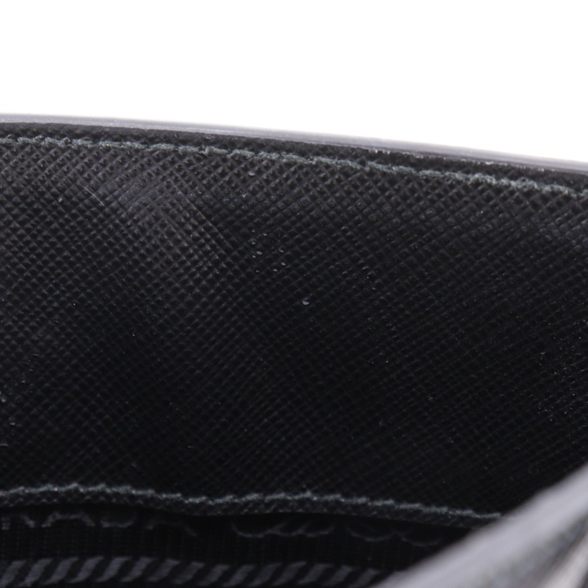 Prada Black Leather Shoulder Bag