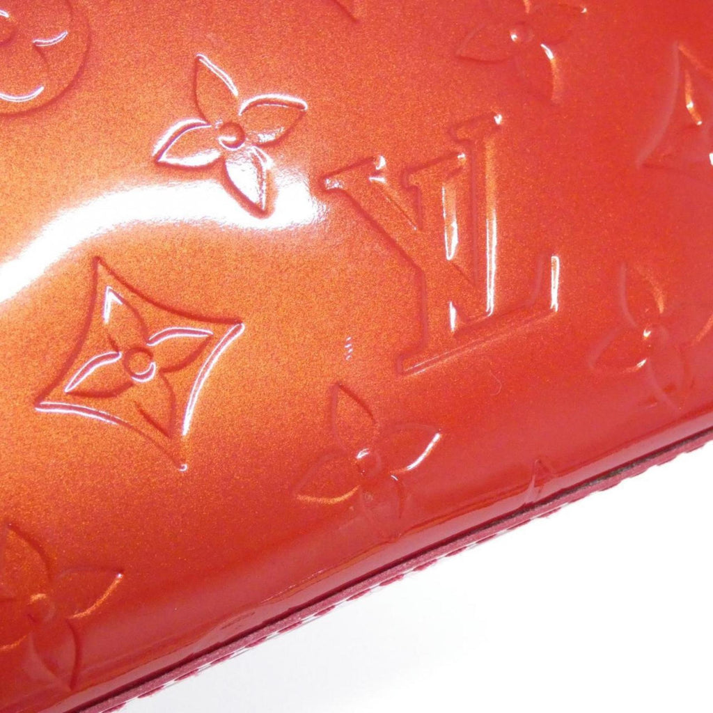 Louis Vuitton Vernis Red Color Leather Handbag