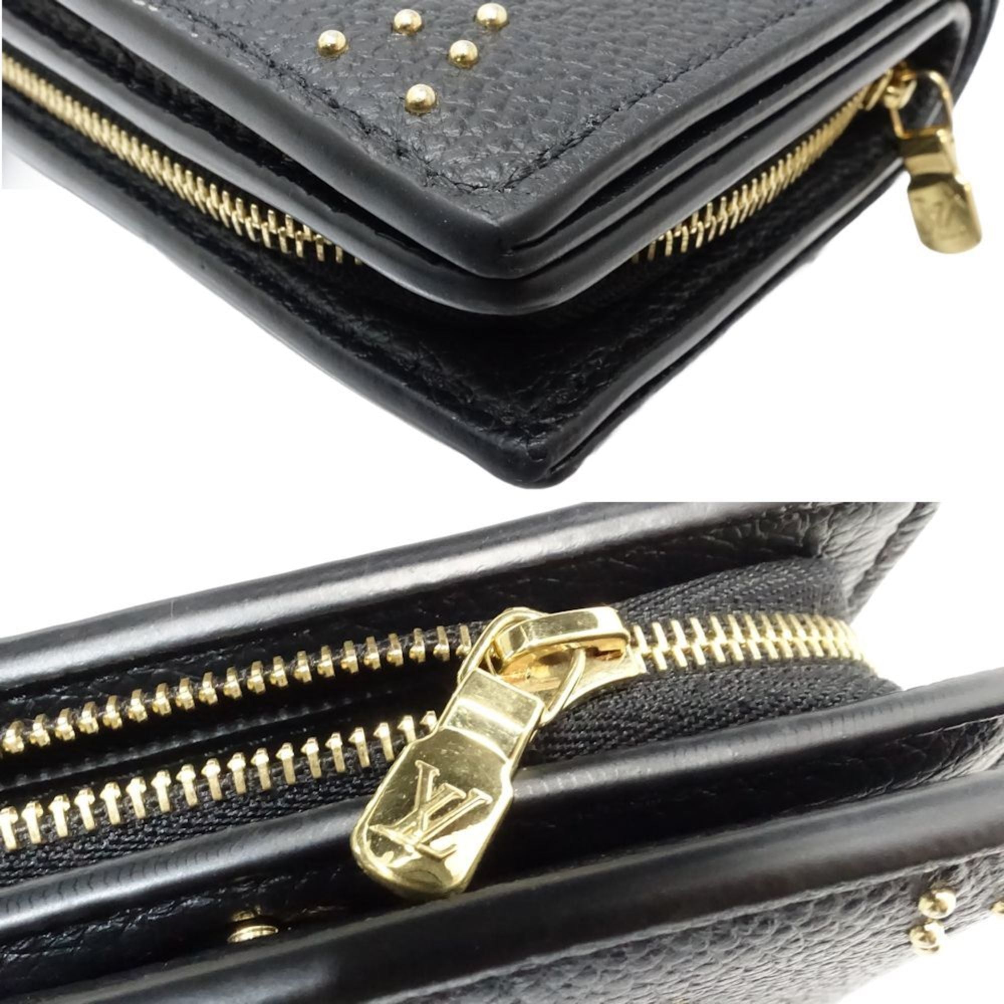 Louis Vuitton Noir Monogram Empreinte Wallet