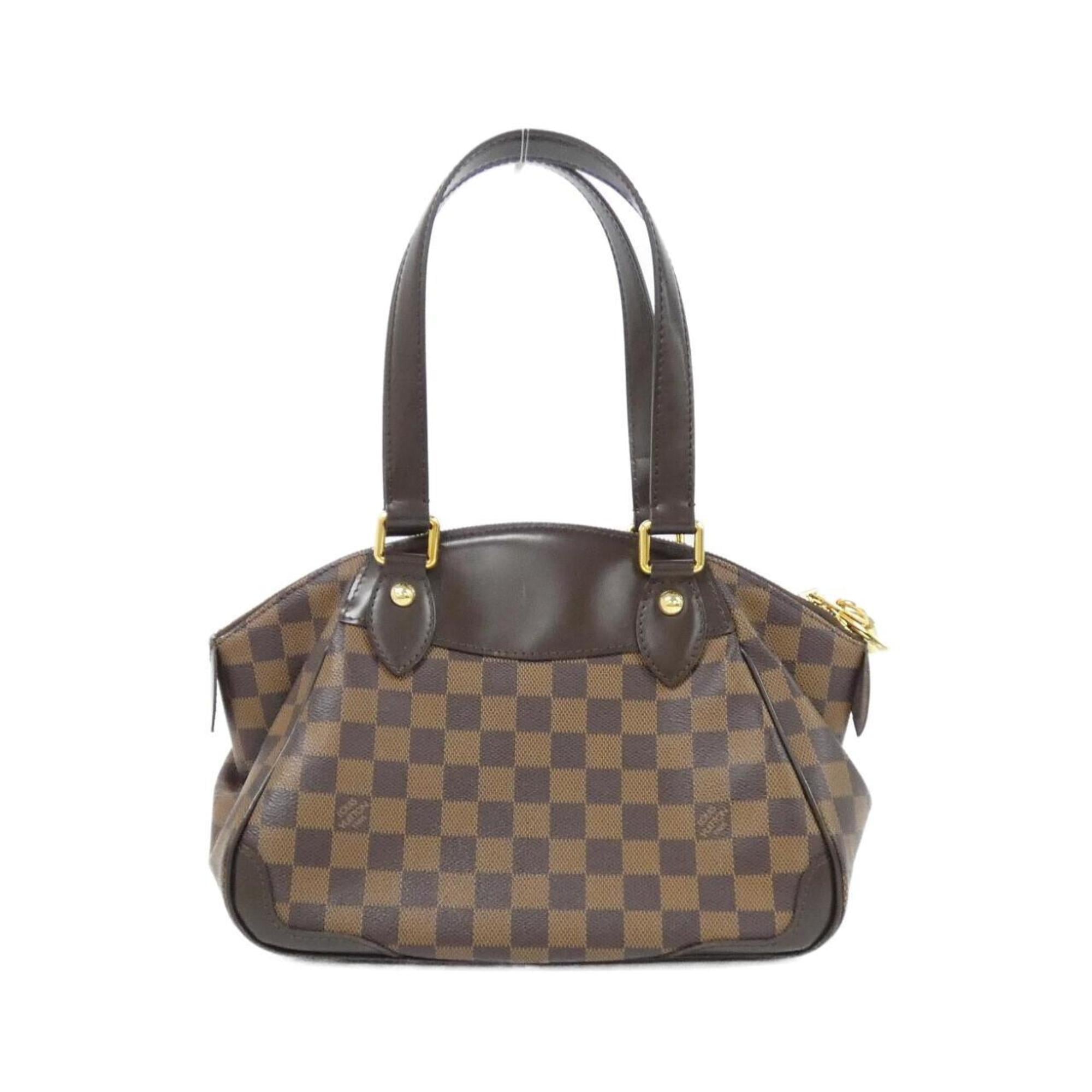 Louis Vuitton Damier Damier Canvas Ebene Damier Canvas Handbag