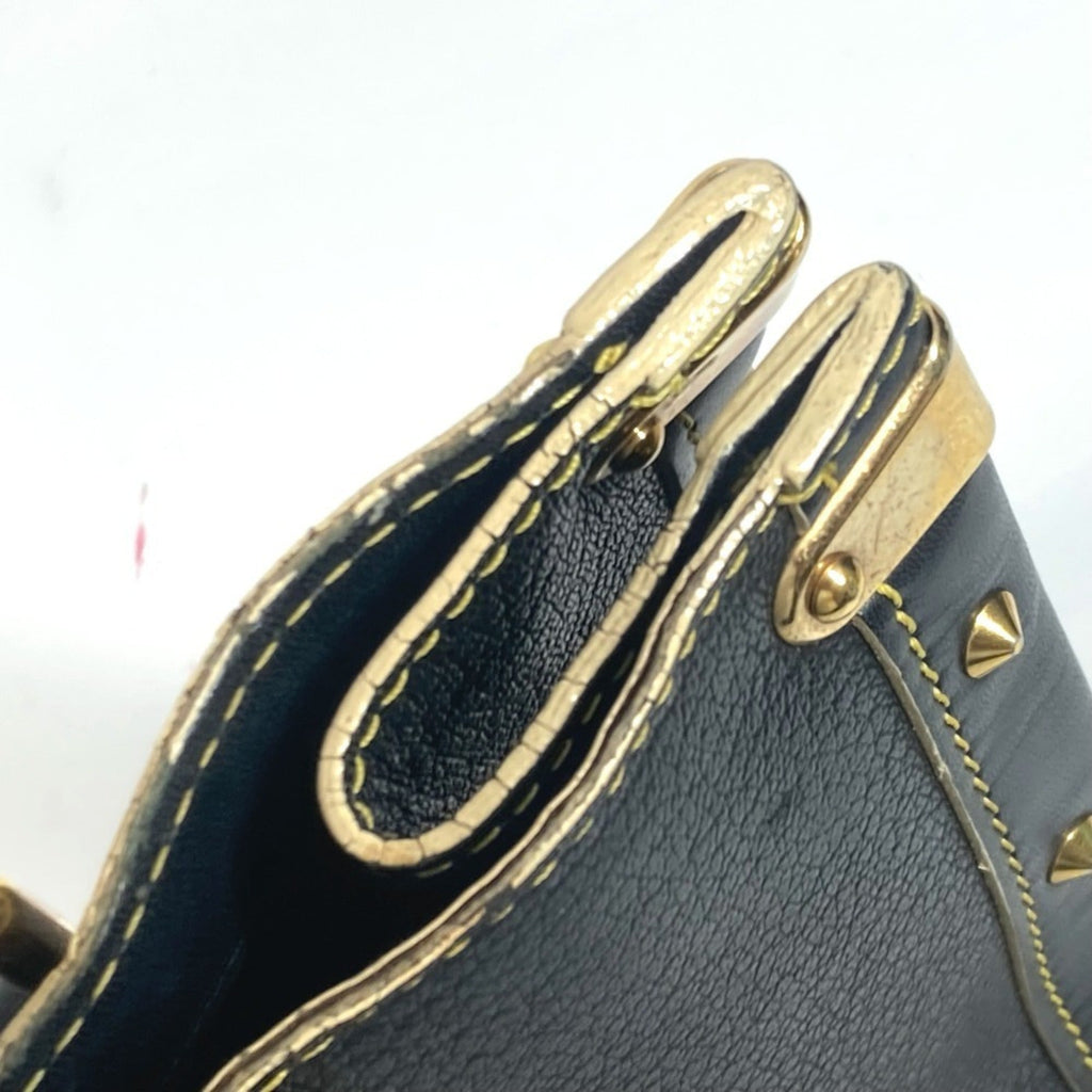 Louis Vuitton Suhali Black Suhali Leather Shoulder Bag Tote Bag