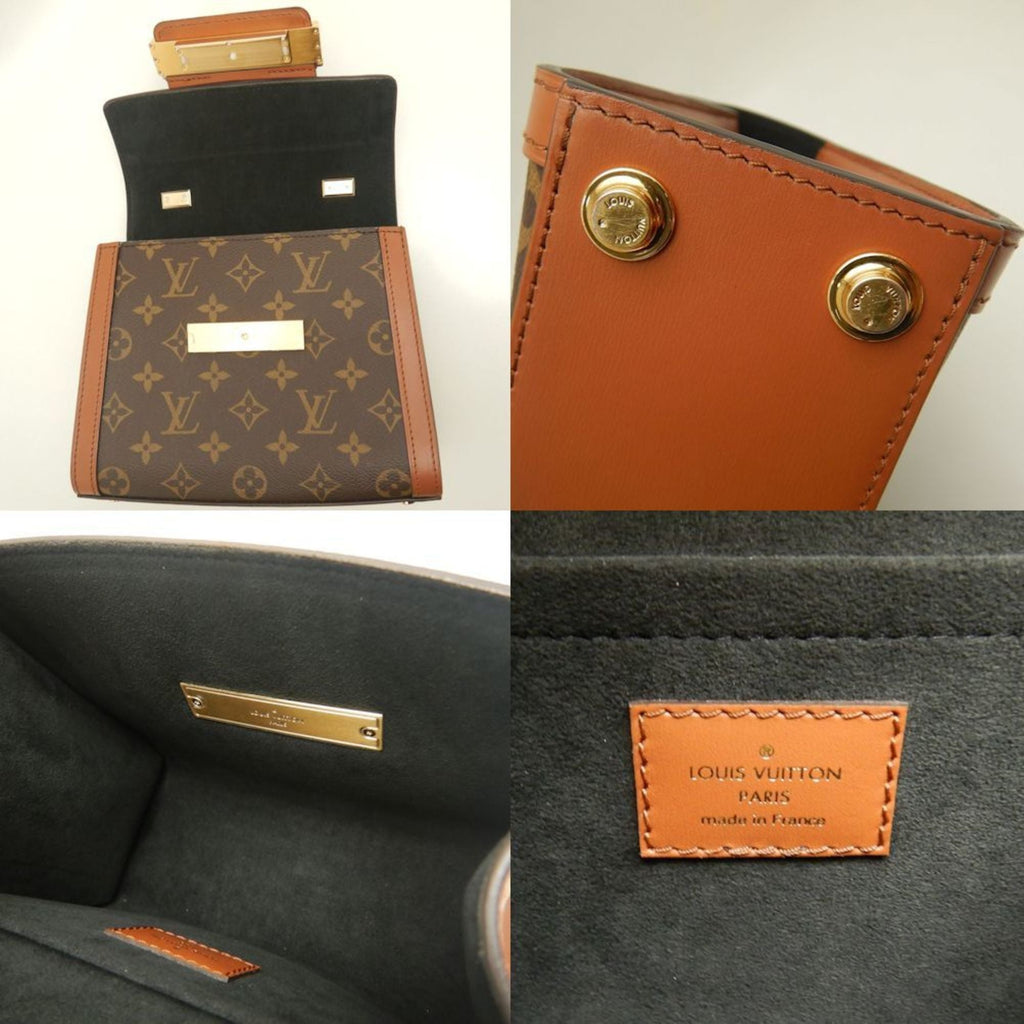 Louis Vuitton Monogram Reverse Brown Pvc Leather Handbag