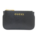 Gucci Black Leather Coin Purse/Coin Case (Pre-Owned)