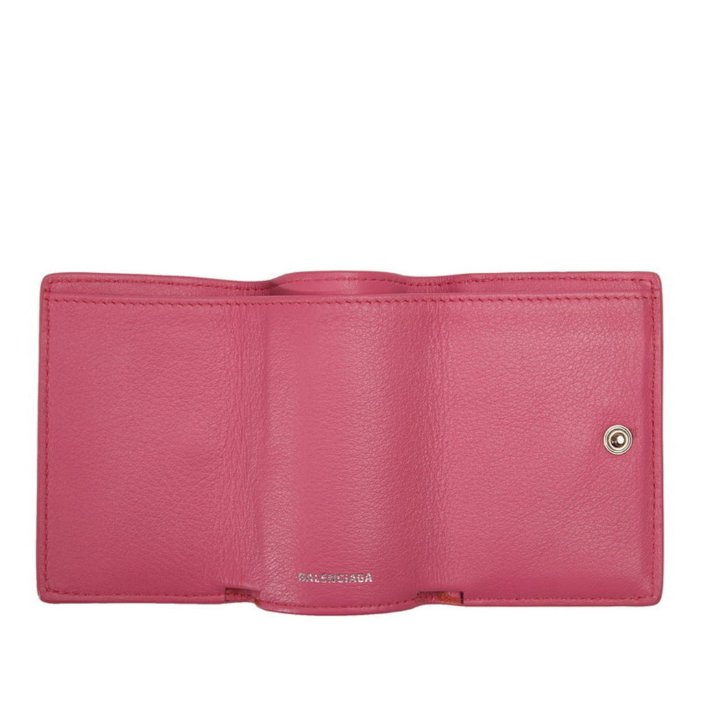 Balenciaga Pink Leather Wallet (Bi-Fold)
