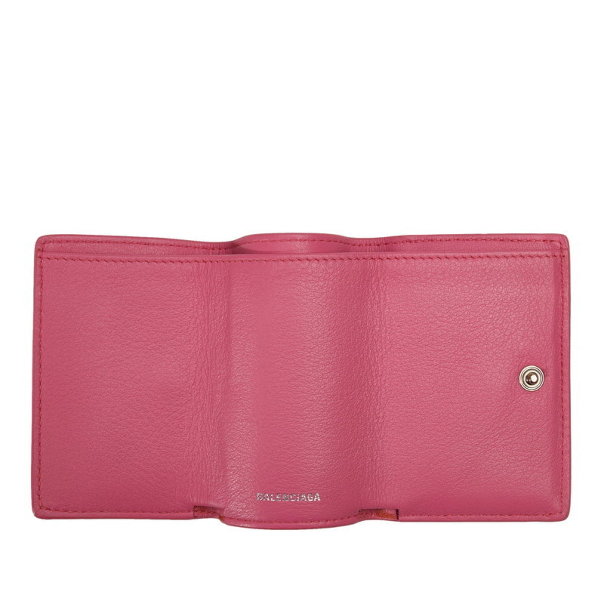 Balenciaga Pink Leather Wallet (Bi-Fold)