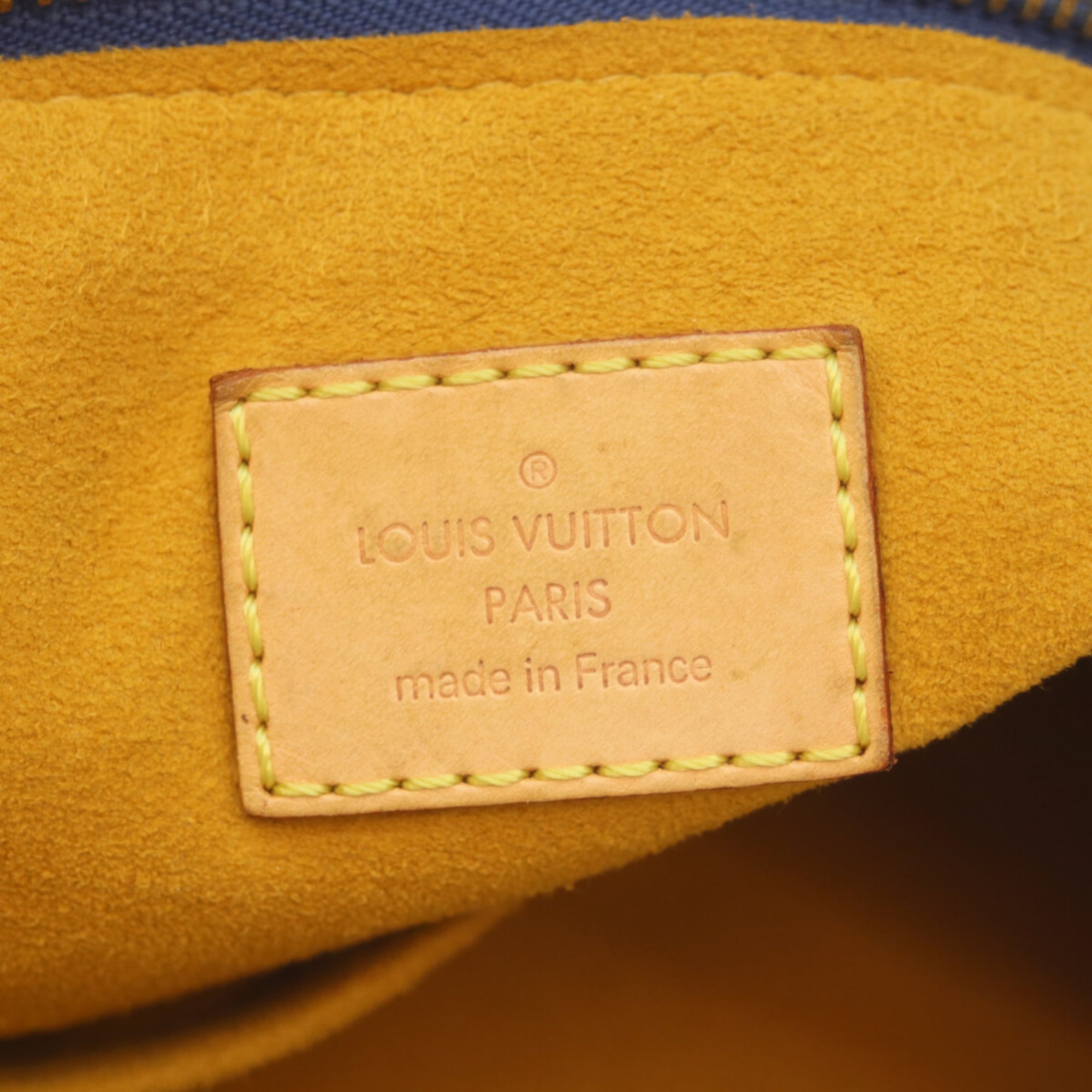 Louis Vuitton Blue Monogram Denim Shoulder Bag