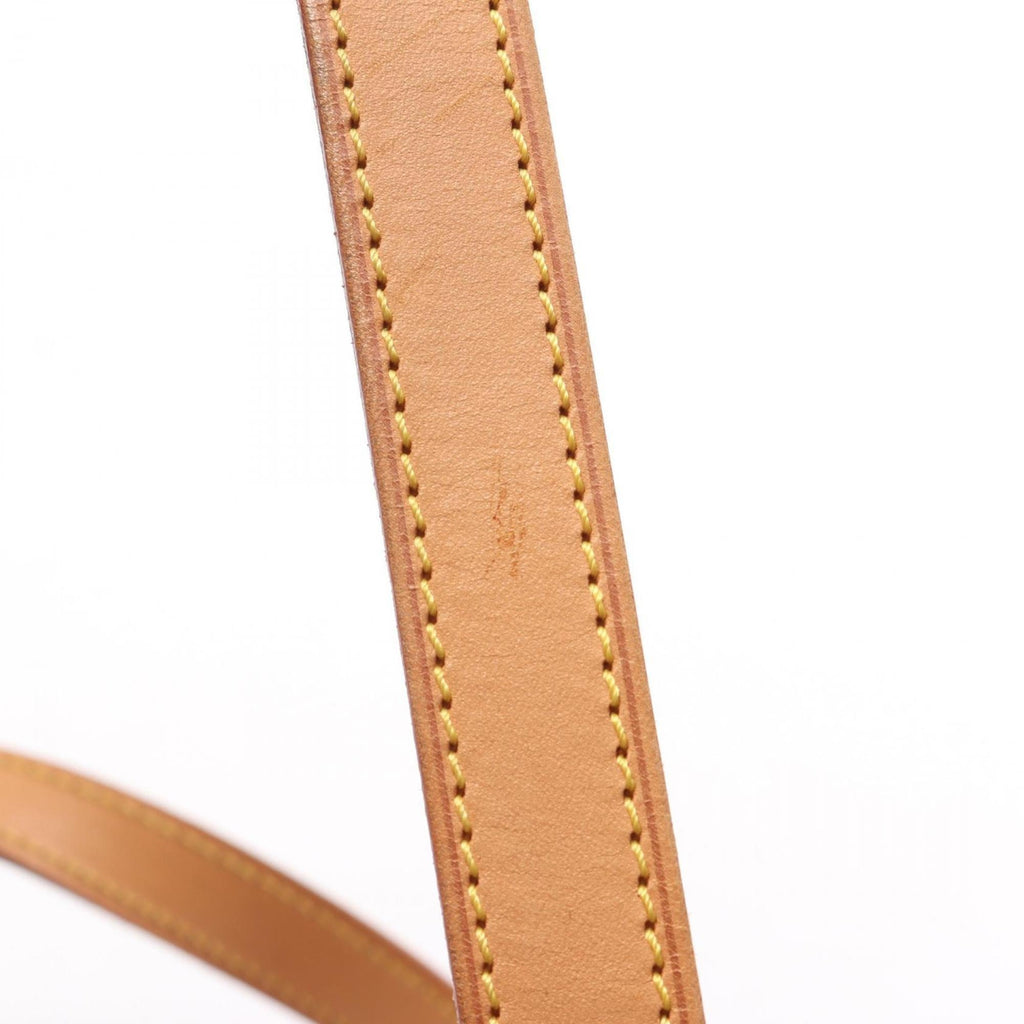 Louis Vuitton Brown Coated Canvas Leather Handbag Shoulder Bag