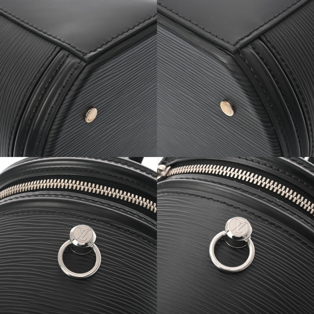 Louis Vuitton Noir Epi Leather Vanity Bag