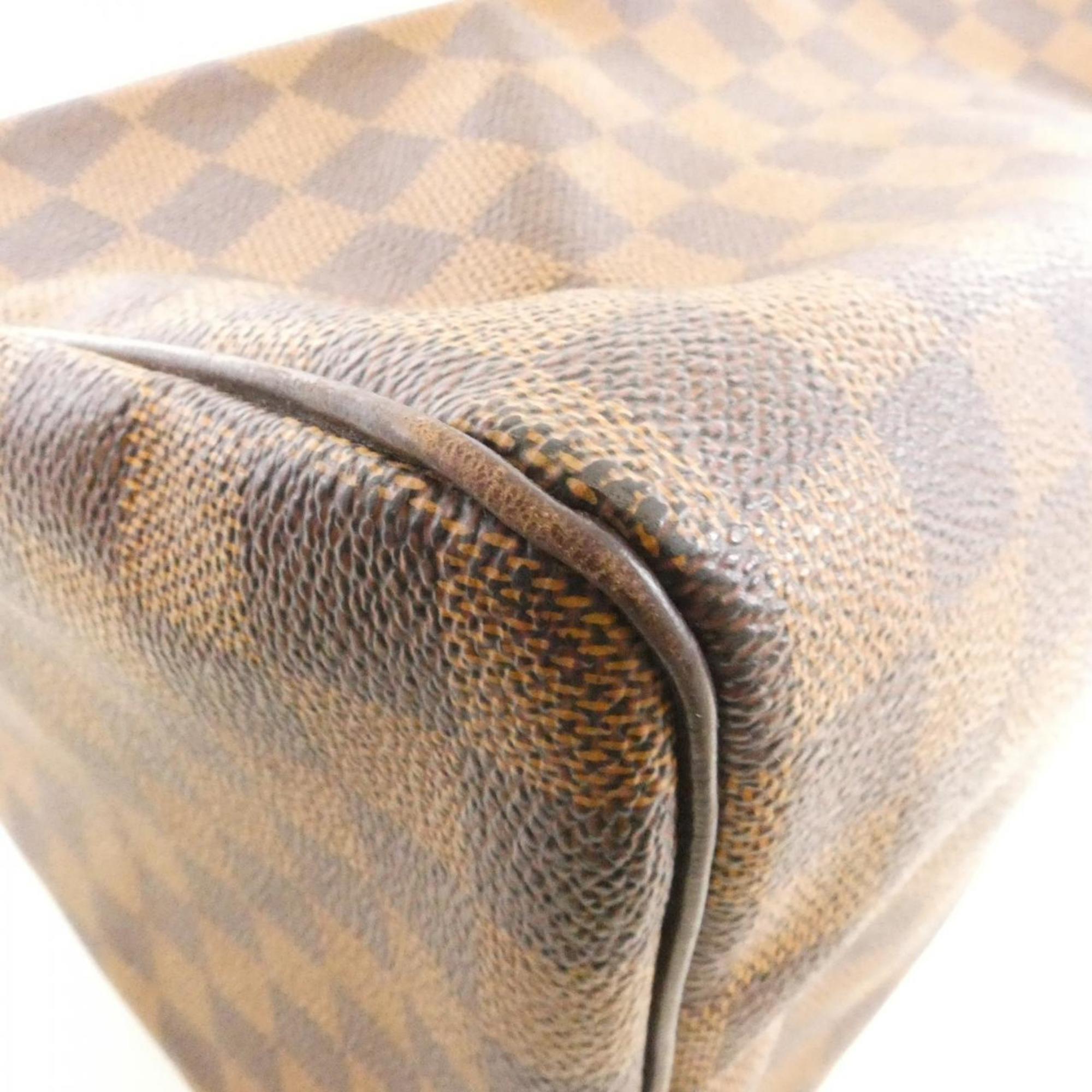 Louis Vuitton Ebene Coated Canvas Boston Bag