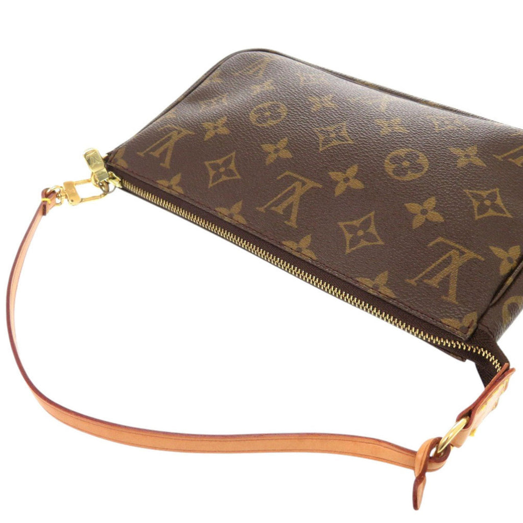 Louis Vuitton Brown Monogram Canvas Pochette Pouch