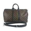 Louis Vuitton Monogram Macassar Black Brown Galle Monogram Monogram Boston Bag Shoulder Bag