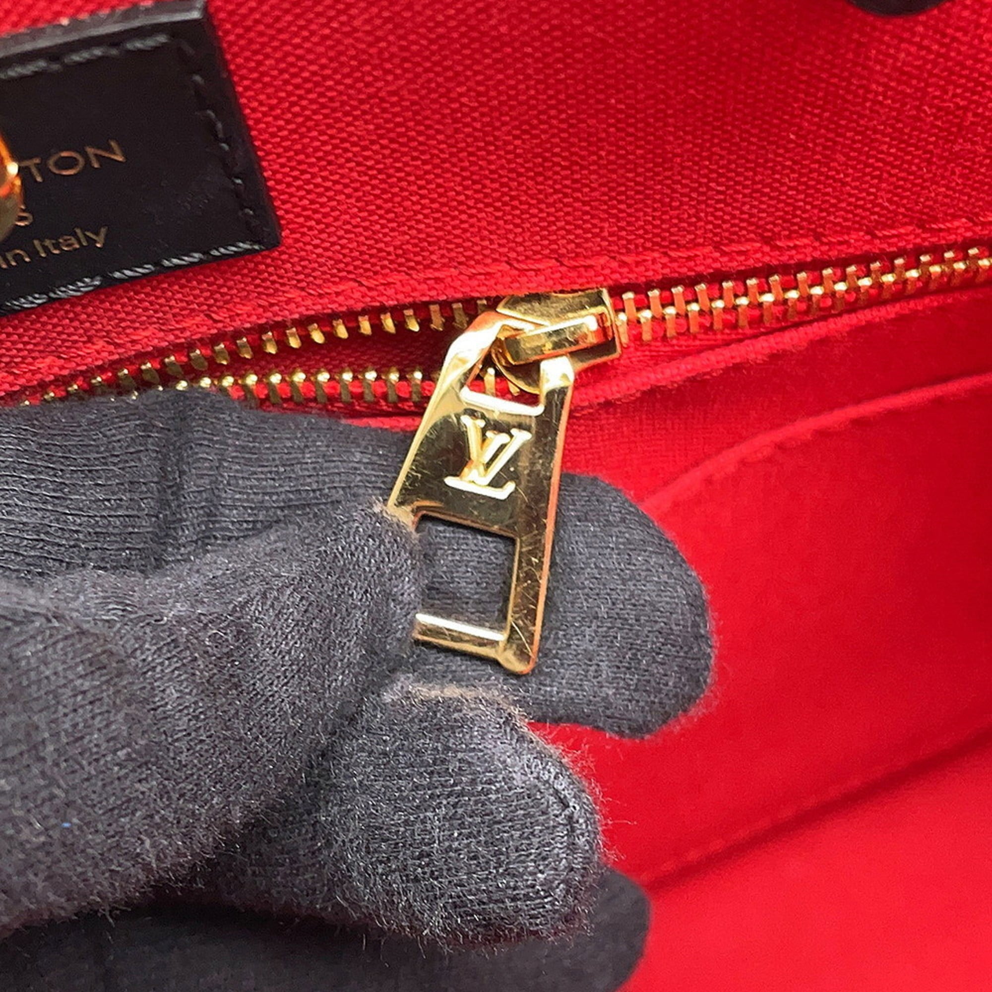 Louis Vuitton Monogram Reverse Red Color Monogram Reverse Handbag Shoulder Bag Tote Bag