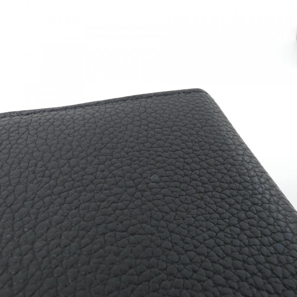 Louis Vuitton Black Leather Long Wallet