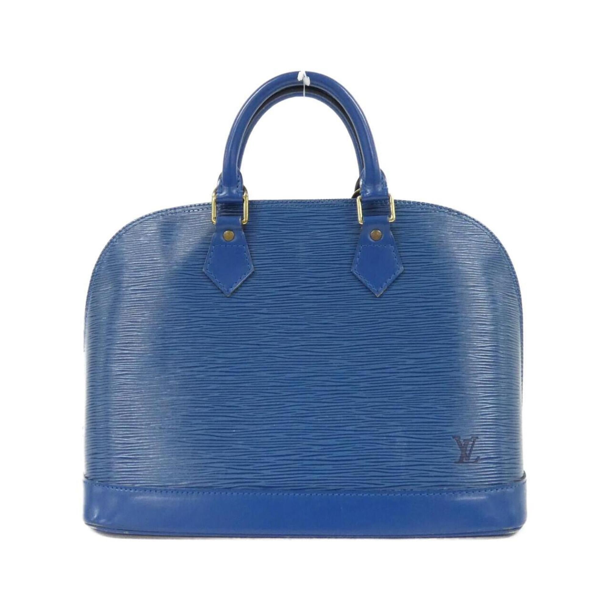 Louis Vuitton Blue Leather Handbag