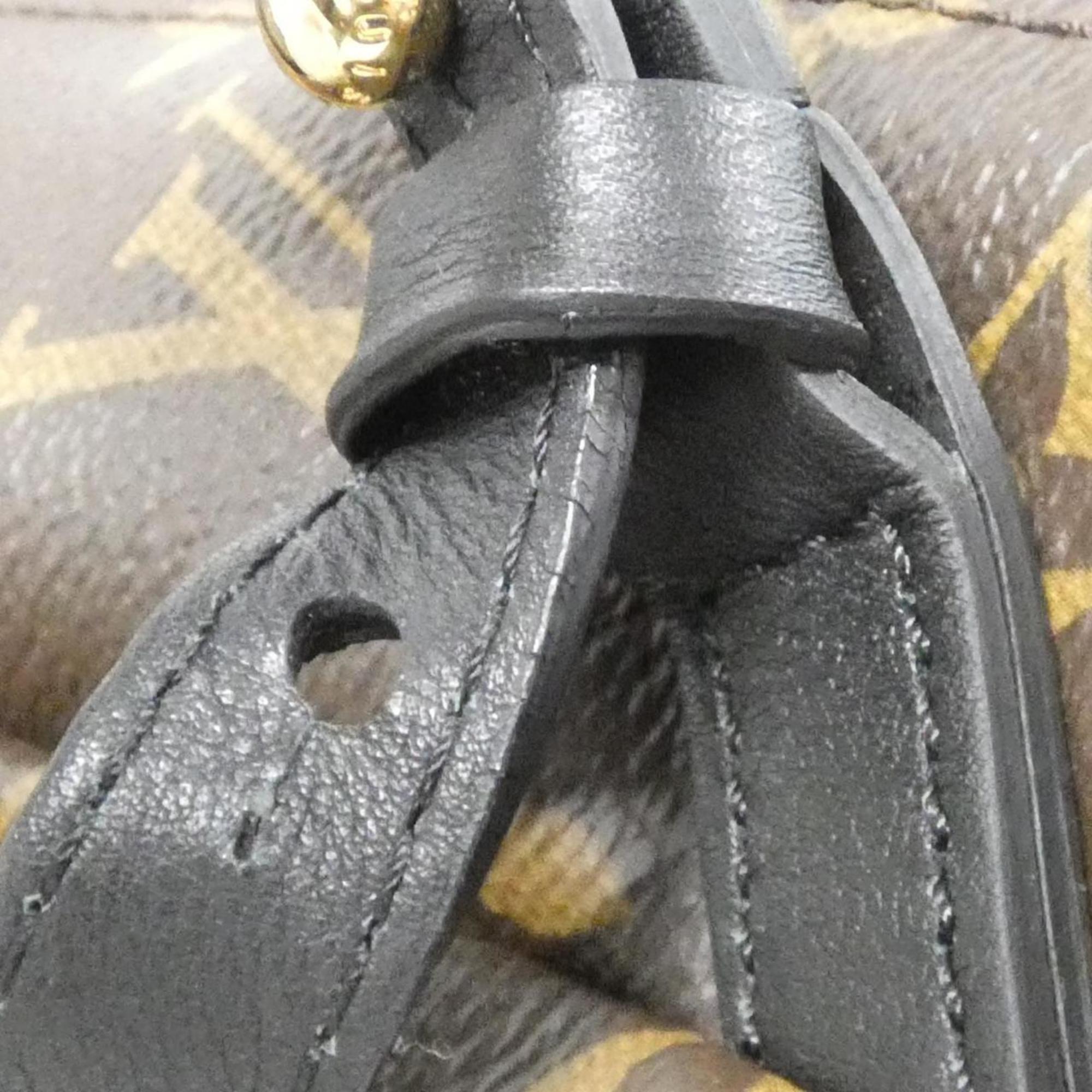 Louis Vuitton Brown Coated Canvas Backpack
