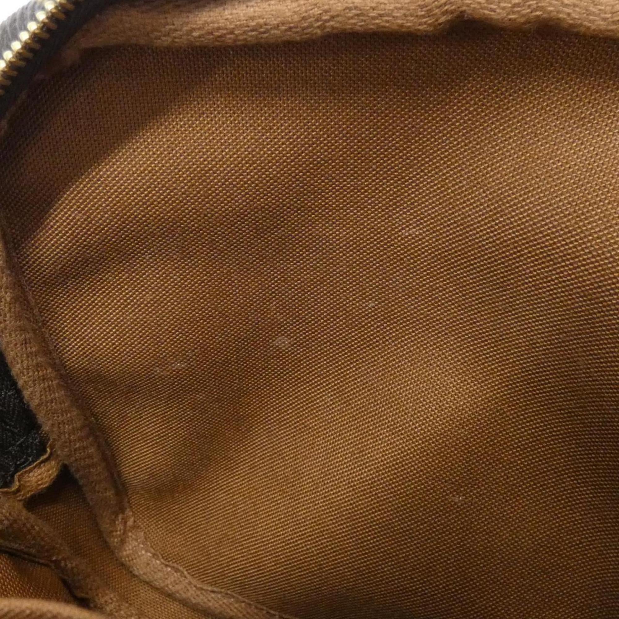 Louis Vuitton Marron Coated Canvas Shoulder Bag