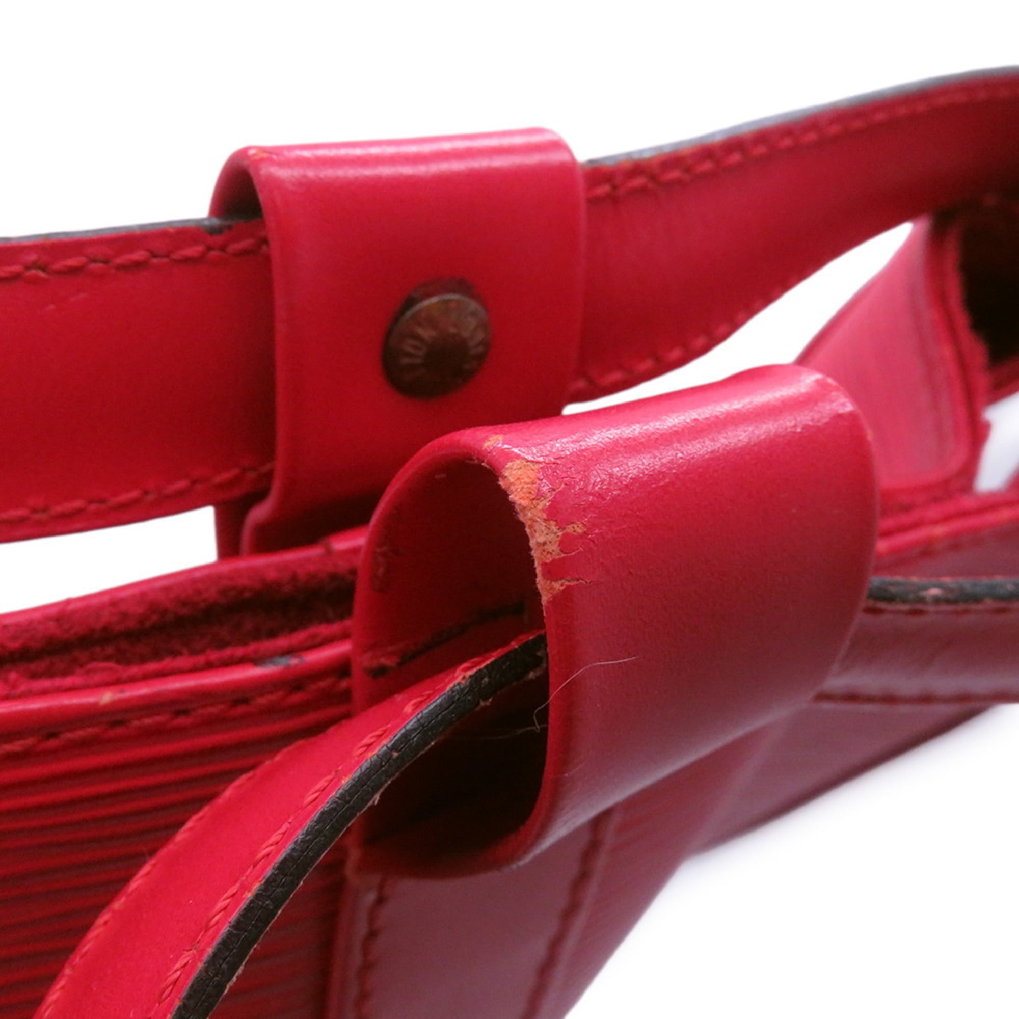 Louis Vuitton Castilian Red Epi Leather Shoulder Bag