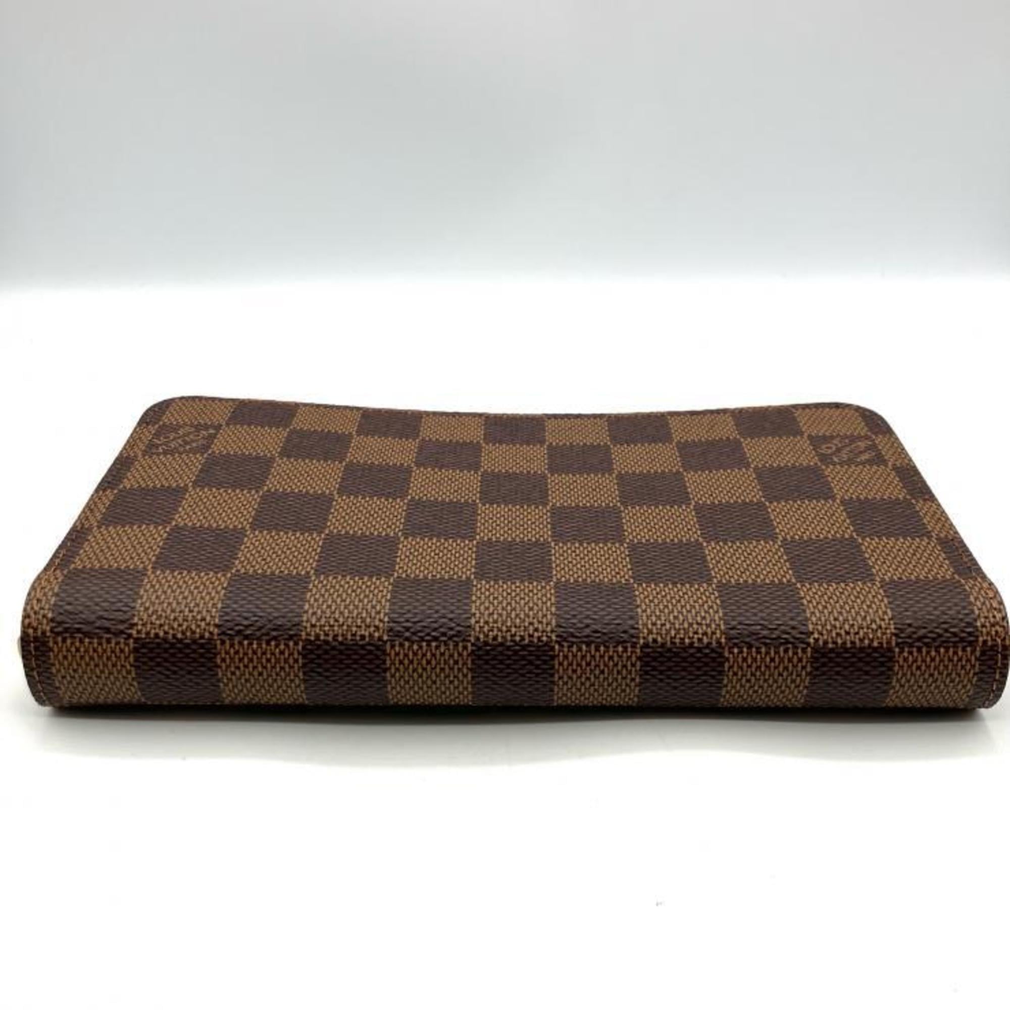 Louis Vuitton Brown Damier Canvas Damier Canvas Long Wallet