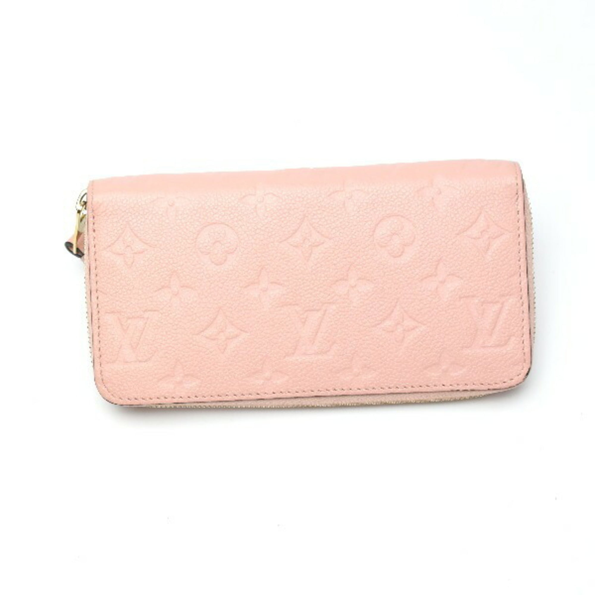 Louis Vuitton Monogram Empreinte Rose Poudre Monogram Empreinte Long Wallet