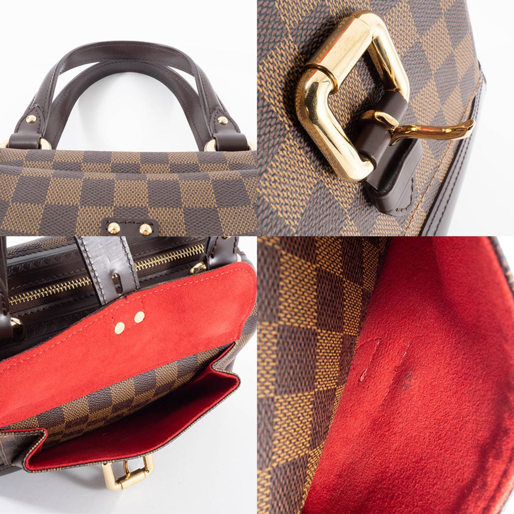 Louis Vuitton Damier Canvas Ebene Damier Canvas Handbag