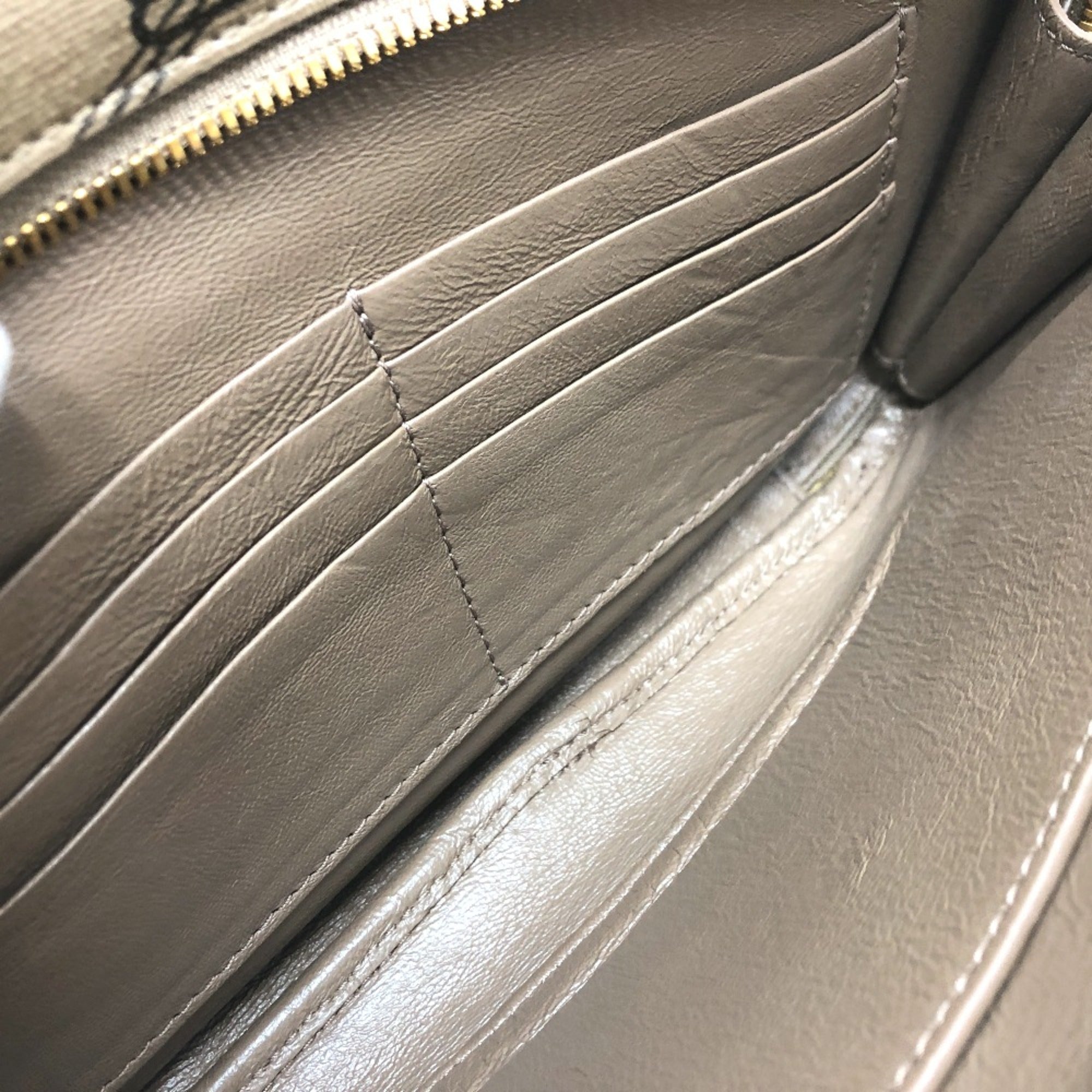Balenciaga Brown Leather Clutch