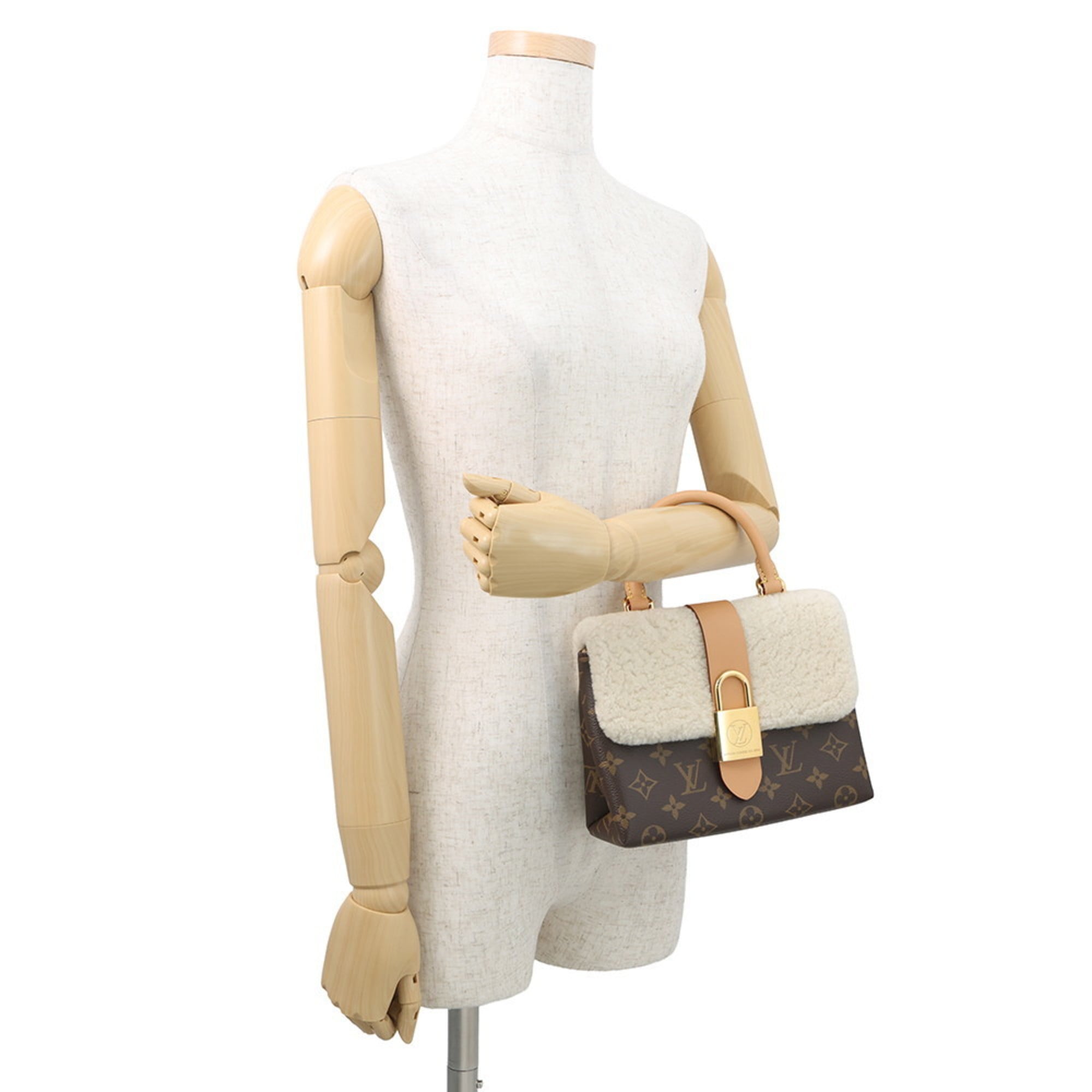 Louis Vuitton Brown Monogram Monogram Leather Handbag