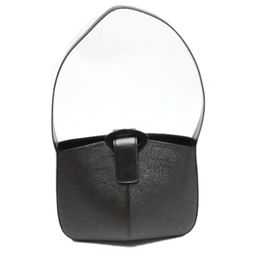 Louis Vuitton Black Noir Epi Leather Handbag