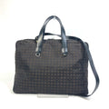 Chanel Brown Cloth Briefcase