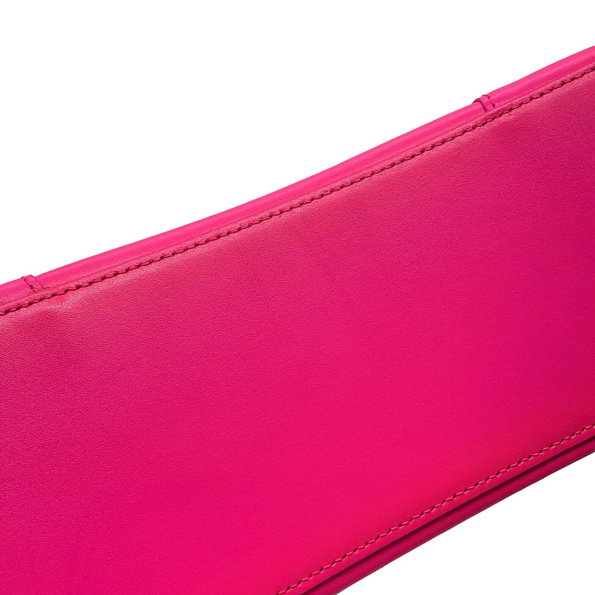 Balenciaga Pink Leather Handbag Shoulder